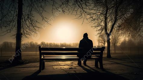 Persona seduta da sola in un parco