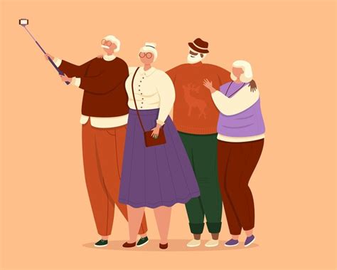 Illustrazione di persone anziane che partecipano a un laboratorio artistico