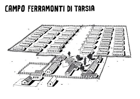 Mappa del Campo di Ferramonti