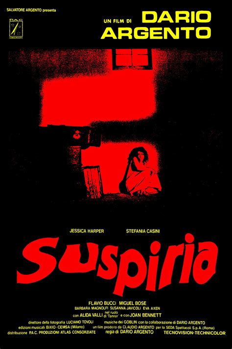 Locandina del film Suspiria