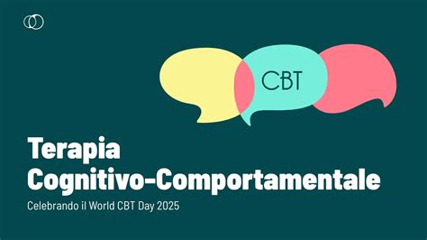 Diagramma che illustra i principi della Terapia Cognitivo-Comportamentale (CBT)