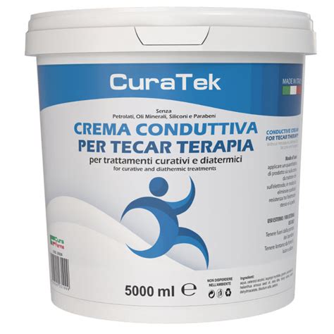 Tubo di crema conduttrice per tecarterapia