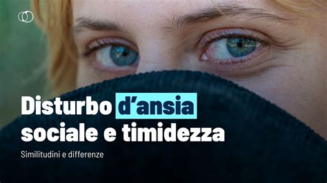 grafico che confronta timidezza e ansia sociale