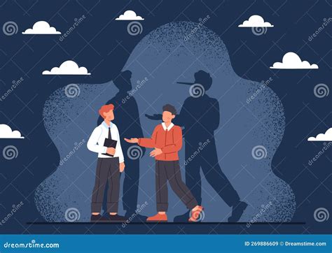 Illustrazione simbolica del concetto di Ombra in psicologia