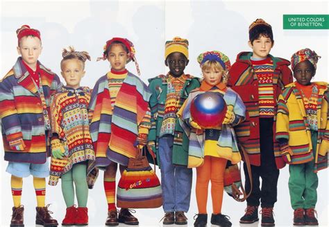 Bambini di diverse nazionalità, campagna Benetton