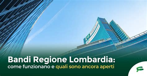 Piattaforma Bandi online Regione Lombardia