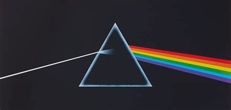 Copertina originale di The Dark Side of the Moon con il prisma