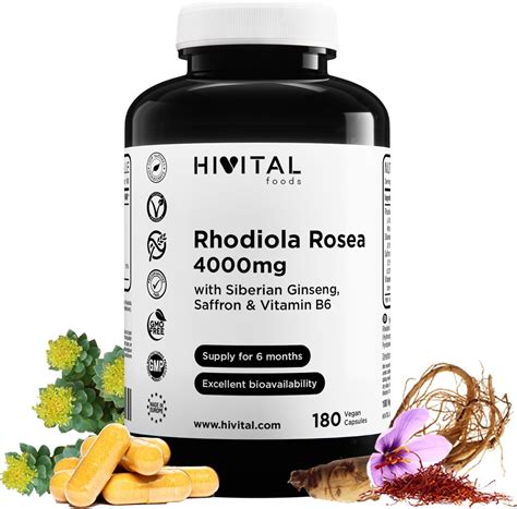 Immagine di zafferano e Rhodiola rosea