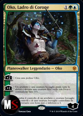 Illustrazione di Oko, Ladro di Corone