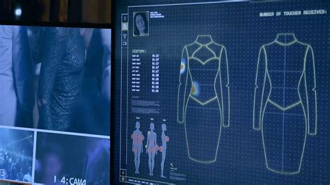 Concetto di abito intelligente con sensori integrati