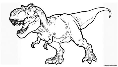 Un disegno infantile di un T.Rex