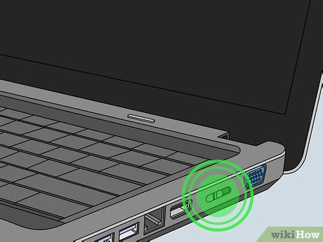 Interruttore fisico Wi-Fi su laptop