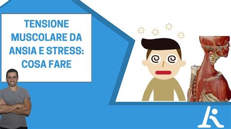 Grafico che illustra la relazione tra stress, ansia e tensione muscolare