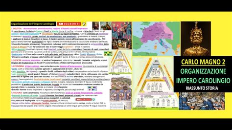 Diagramma della struttura amministrativa dell'Impero Carolingio