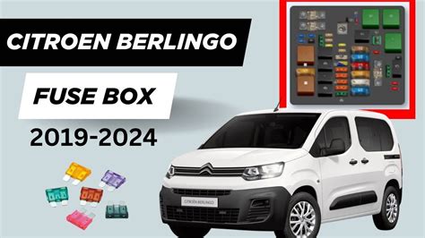 Citroen Berlingo fuse box diagram