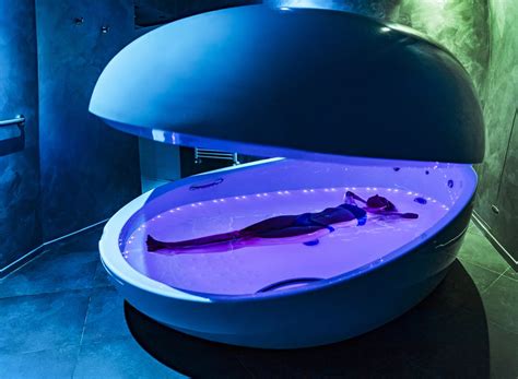 Diagramma di una vasca di deprivazione sensoriale