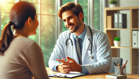 Illustrazione di una conversazione empatica tra medico e paziente