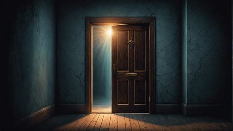 Immagine simbolica di una porta di manicomio che si apre