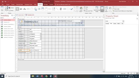 Esempio di un modello di database in Microsoft Access