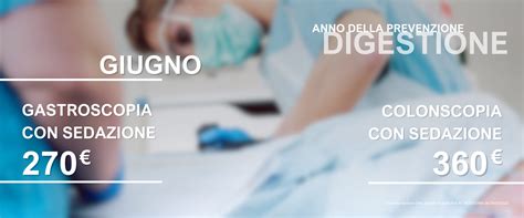 Procedura di gastroscopia con sedazione