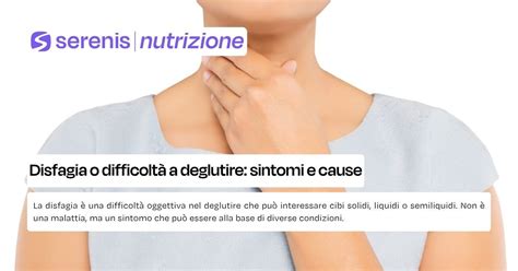 Icona che rappresenta una persona che ha difficoltà a deglutire