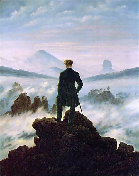 Caspar David Friedrich, Viandante sul mare di nebbia