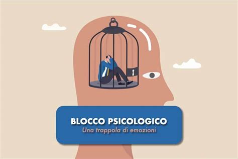 Diagramma che illustra le cause interconnesse del blocco psicologico