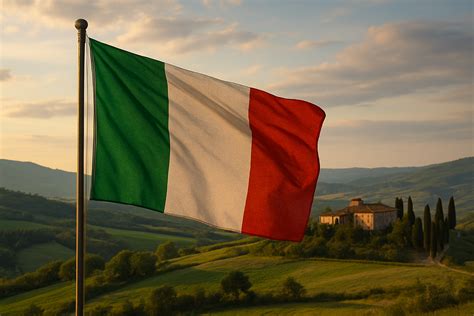 Bandiera italiana e jugoslava affiancate