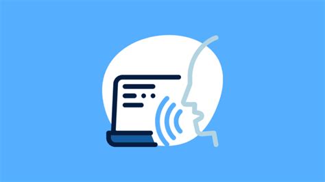 interfaccia di un software con comandi vocali