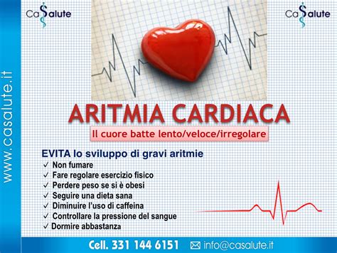 Cuore con aritmia