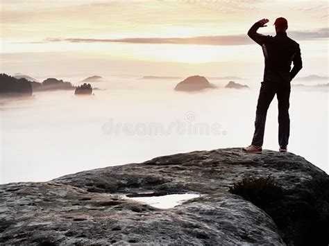 Persona che guarda all'orizzonte