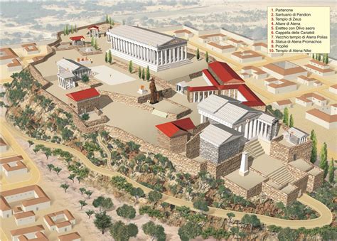 Ricostruzione dell'agorà di Atene