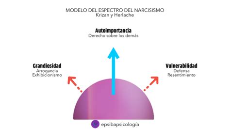 Grafico a spettro del narcisismo