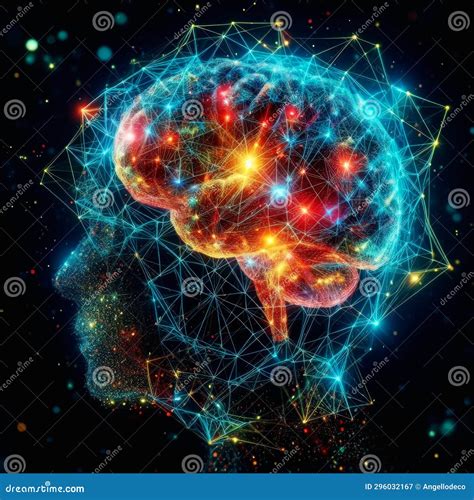 simbolo del cervello con connessioni neurali