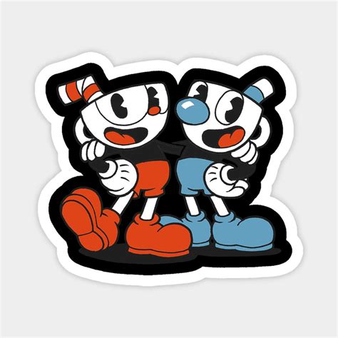 I fratelli Cuphead e Mugman in una posa iconica
