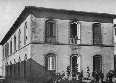 Progetto iniziale del padiglione Krafft-Ebing