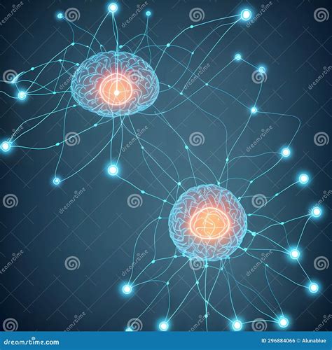 Illustrazione concettuale di una mente con nodi interconnessi