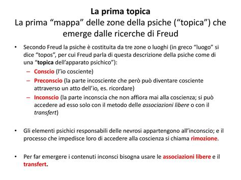 Evoluzione delle teorie freudiane: dalla prima alla seconda topica e oltre