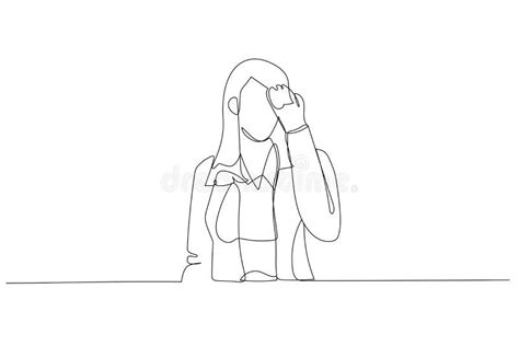 Illustrazione stilizzata di una persona che si sente esausta