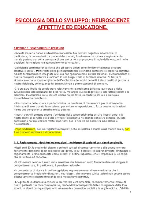 Neuroscienze dello sviluppo