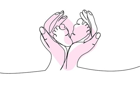 mani che accarezzano un neonato