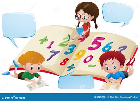 bambini che studiano matematica