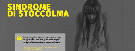 Infografica che illustra la sindrome di Stoccolma e la sindrome di Lima