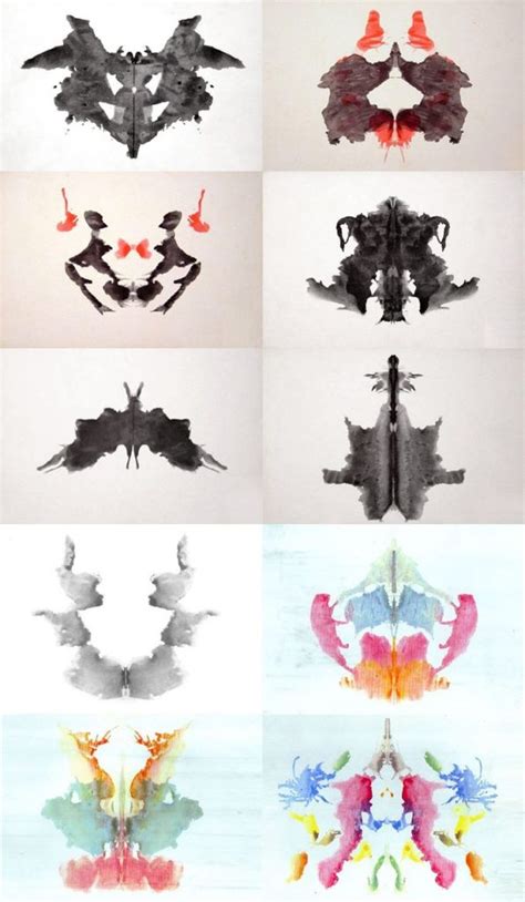 Tavola del Test di Rorschach