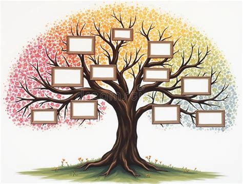 Un albero genealogico stilizzato