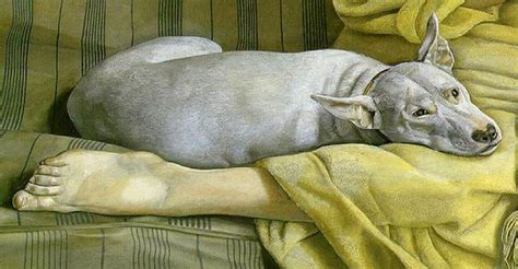 Lucian Freud, Girl with a White Dog, 1950-51