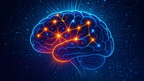 Icona stilizzata di un cervello con raggi di luce positivi