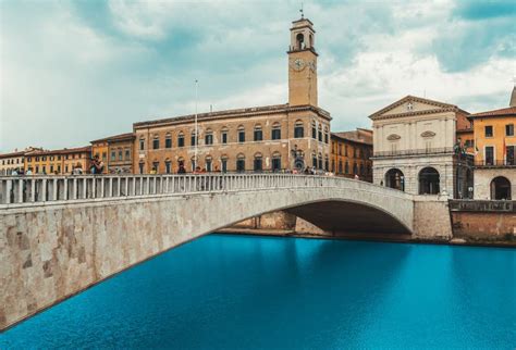 Panorama di Pisa con Ponte di Mezzo