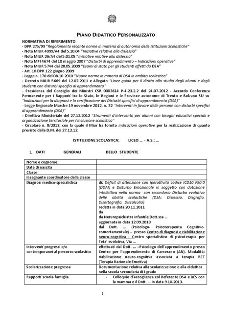 Documento con la sigla PDP