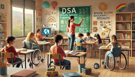 Diagramma che illustra le misure di supporto per gli studenti DSA